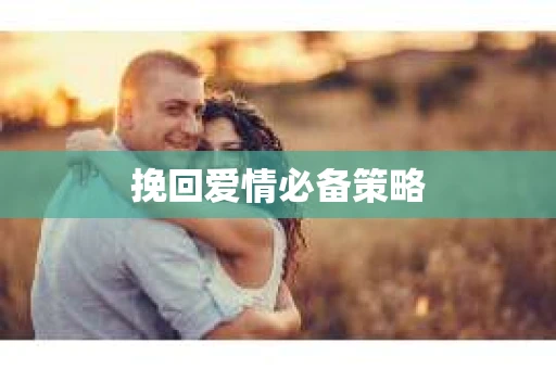 挽回爱情必备策略