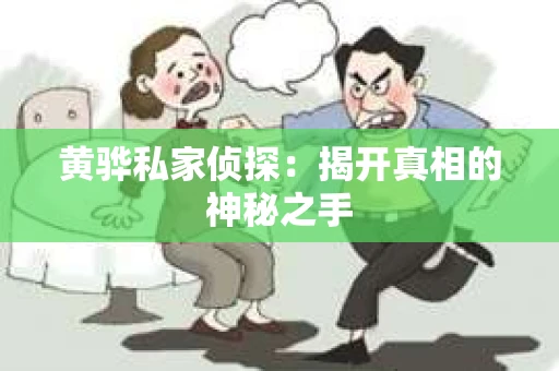 黄骅私家侦探:揭开真相的神秘之手 黄骅私家侦探:揭开真相的神秘之手
