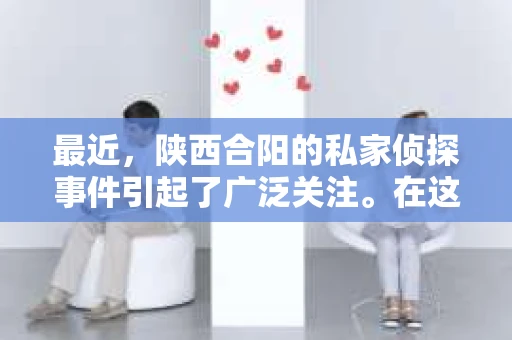 最近，陕西合阳的私家侦探事件引起了广泛关注。在这个信息爆炸的时代，隐私保护显得尤为重要。今天，我们就来聊聊这个事件，看看它背后的一些故事。