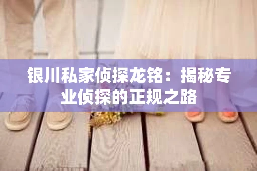 银川私家侦探龙铭：揭秘专业侦探的正规之路