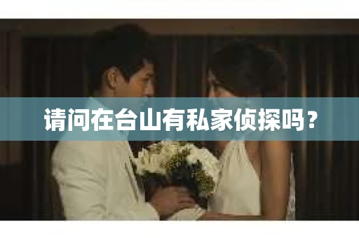 请问在台山有私家侦探吗？