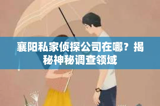 襄阳私家侦探公司在哪？揭秘神秘调查领域