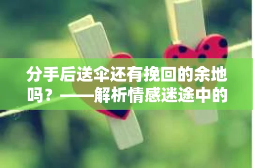 分手后送伞还有挽回的余地吗?——解析情感迷途中的决策 分手后送伞还有挽回的余地吗?——解析情感迷途中的决策
