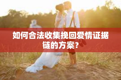 如何合法收集挽回爱情证据链的方案？