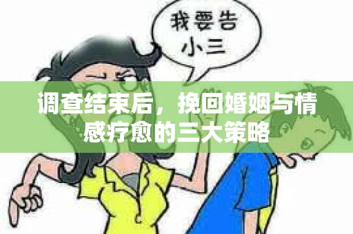 调查结束后,挽回婚姻与情感疗愈的三大策略 调查结束后,挽回婚姻与情感疗愈的三大策略