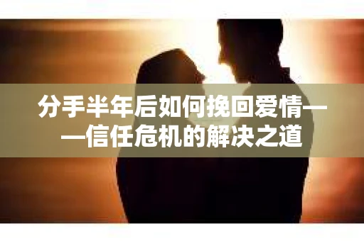 分手半年后如何挽回爱情——信任危机的解决之道