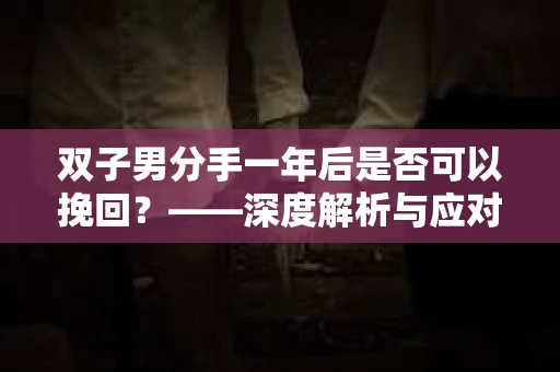 双子男分手一年后是否可以挽回？——深度解析与应对策略